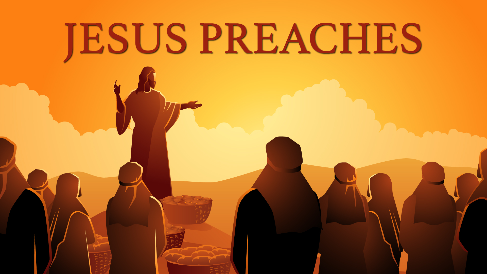 Jesus Preaches